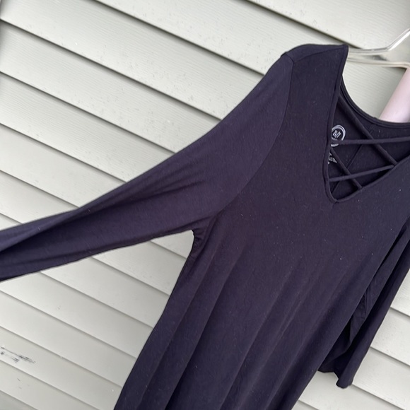 EUC Maurices black long sleeve dress - Picture 6 of 9